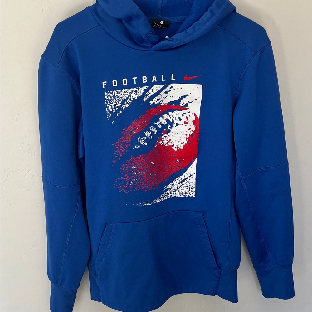 Nike Dri-FIT Blue Athletic Hoddie